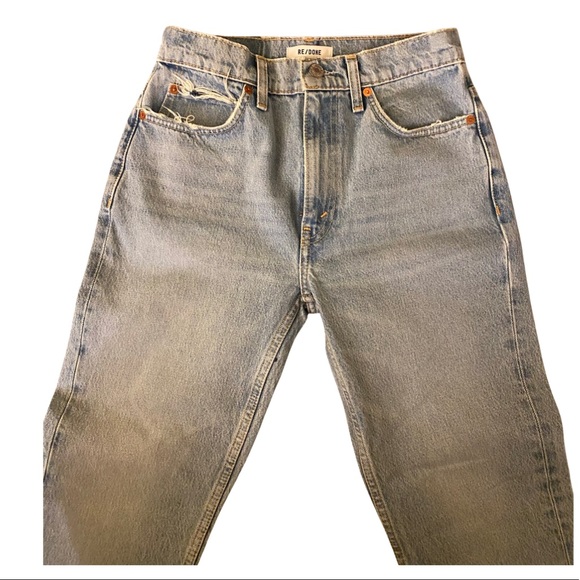 RE/DONE originals 70s straight in faded vintage indigo - Picture 2 of 4